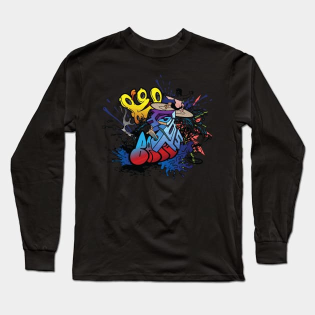 Graffiti Long Sleeve T-Shirt by endi318